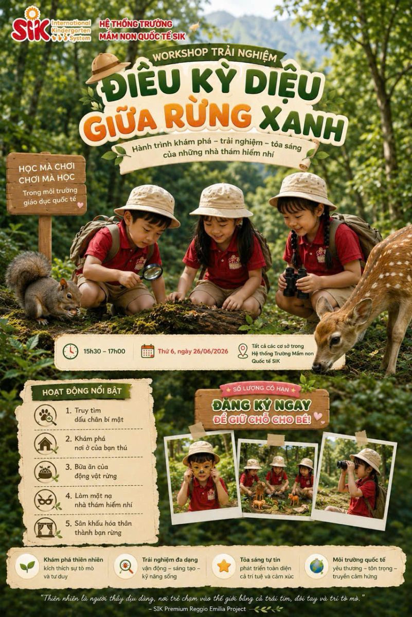 Hệ thống Trường Mầm non Quốc tế SIK