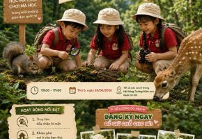 WORKSHOP TRẢI NGHIỆM: ĐIỀU KỲ DIỆU GIỮA RỪNG XANH  