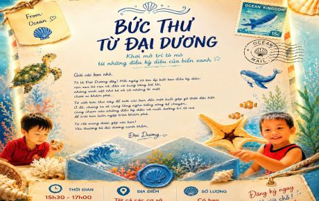 BỨC THƯ TỪ ĐẠI DƯƠNG | BÍ MẬT NÀO ĐANG CHỜ CÁC NHÀ THÁM HIỂM NHÍ?