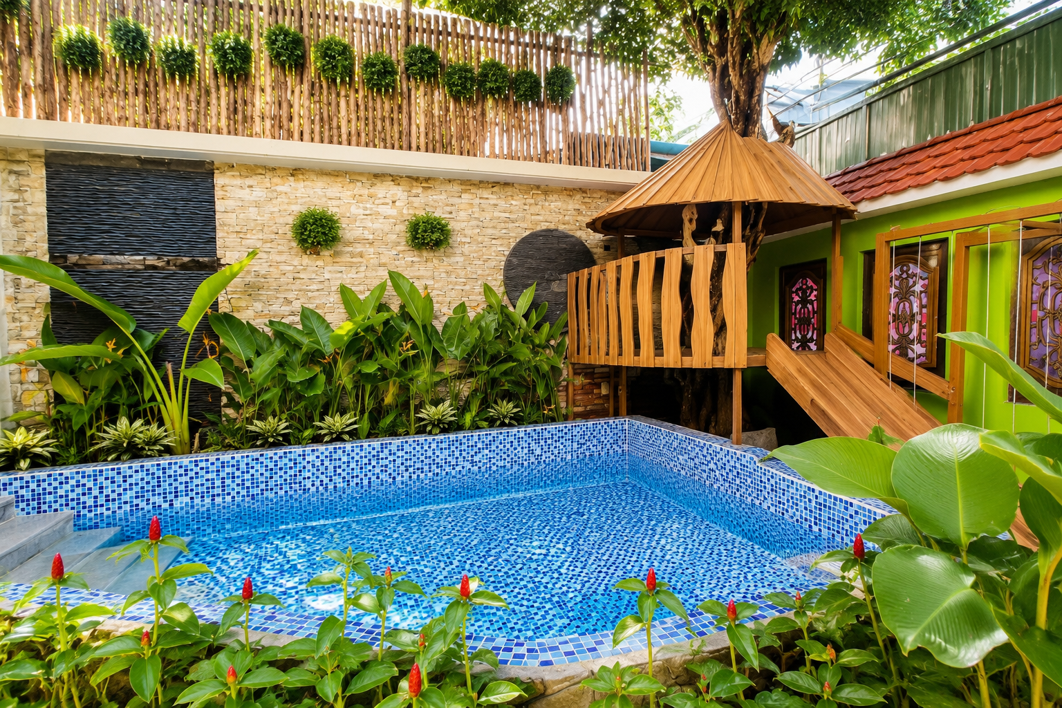 Không gian xanh và bình yên tại SIK Quận 12