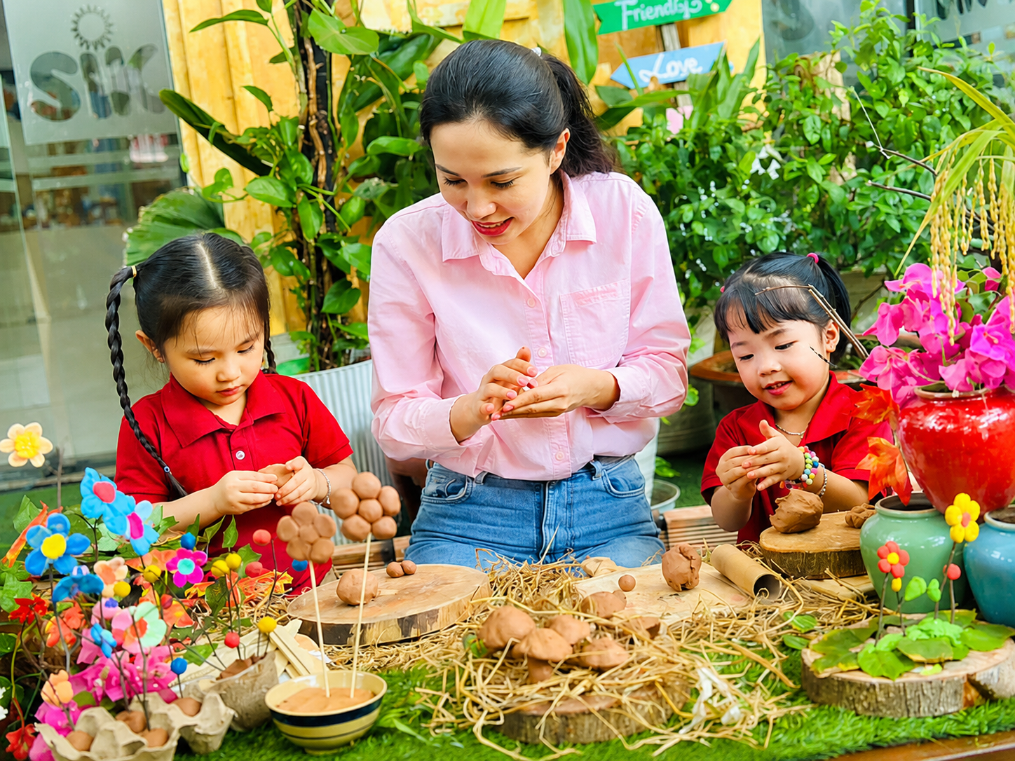 Tiếng Anh thẩm thấu cùng giáo viên nước ngoài tại SIK