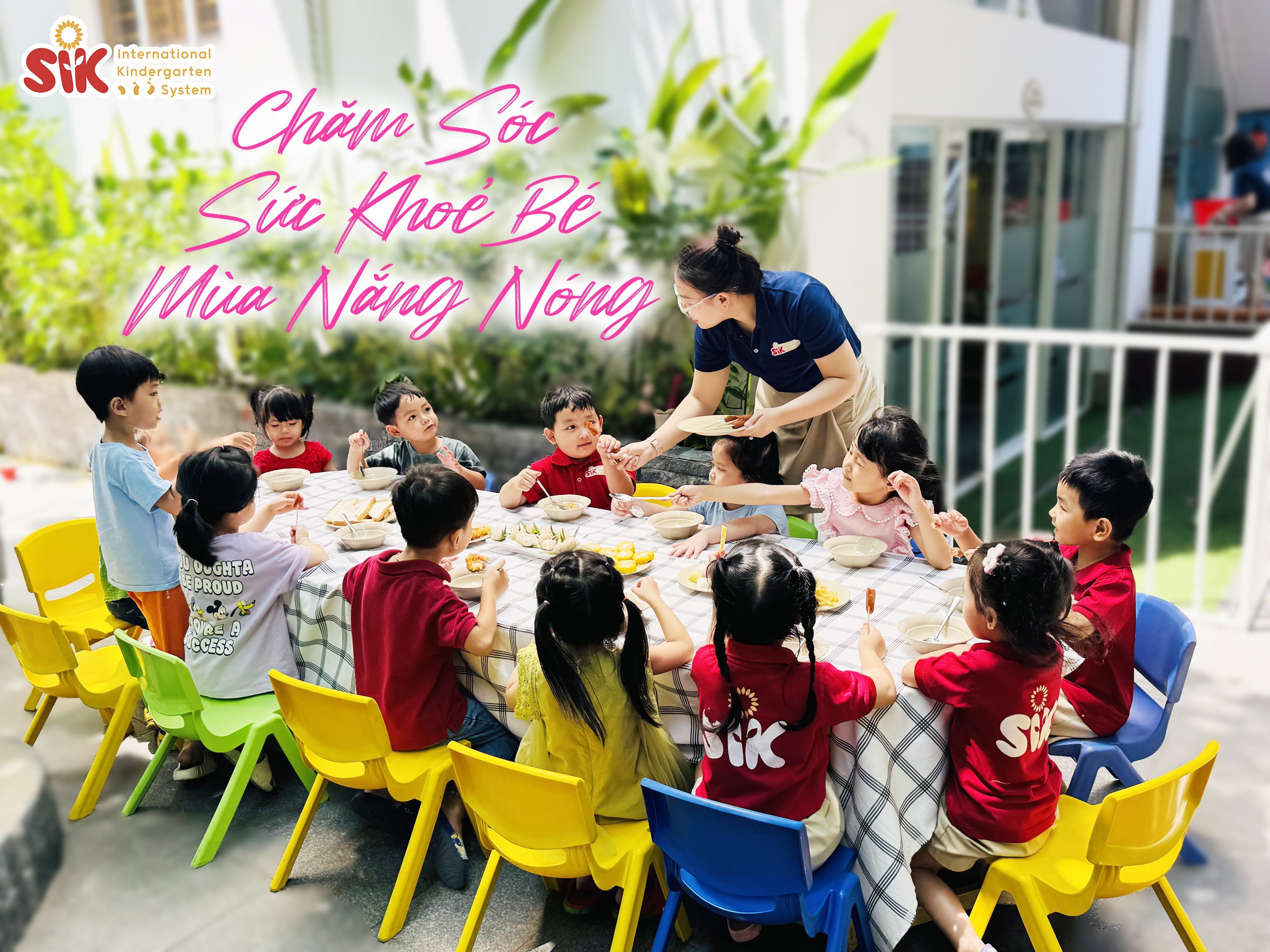 CHĂM SÓC SỨC KHỎE BÉ TRONG MÙA NẮNG NÓNG