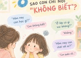 8 TIẾNG Ở TRƯỜNG, SAO CON CHỈ NÓI “KHÔNG BIẾT”?