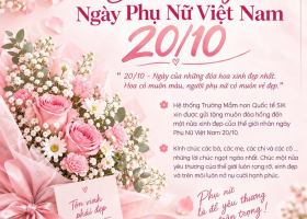 CHÚC MỪNG NGÀY PHỤ NỮ VIỆT NAM 20/10