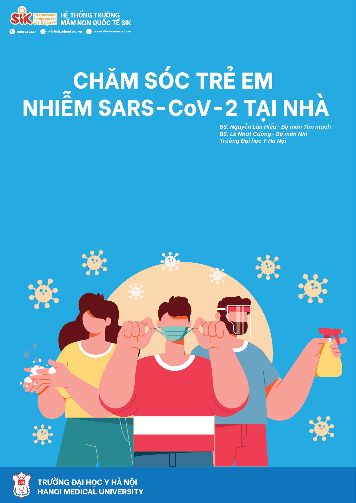 Chăm sóc trẻ em nhiễm Sars-CoV-2 tại nhà