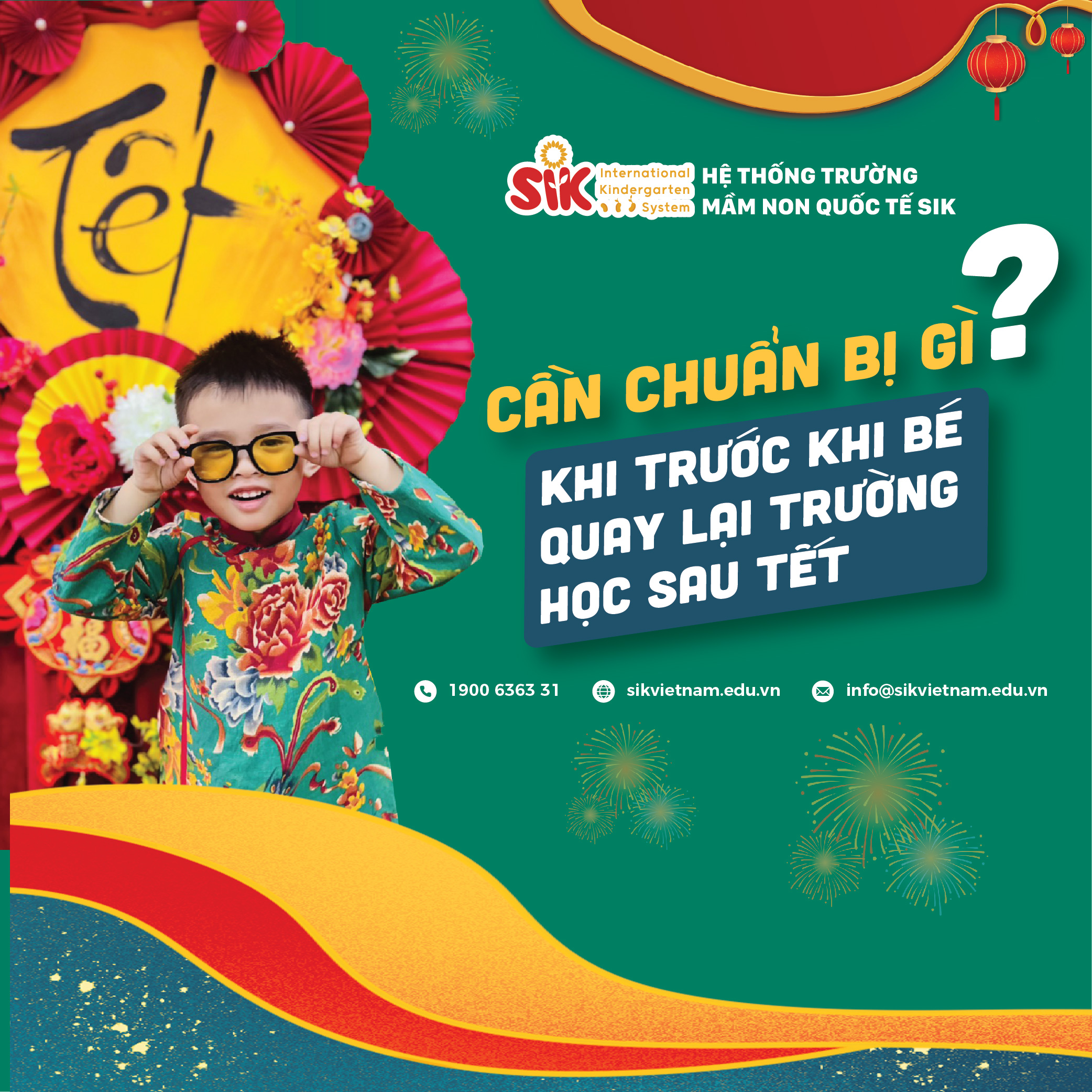 CÁCH CHUẨN BỊ TÂM LÝ CHO TRẺ ĐẾN TRƯỜNG SAU KỲ NGHỈ TẾT