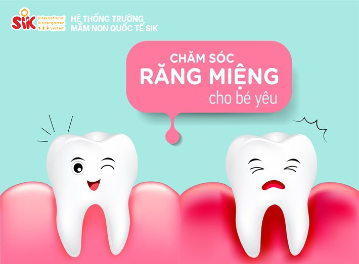 CHĂM SÓC RĂNG MIỆNG CHO BÉ YÊU